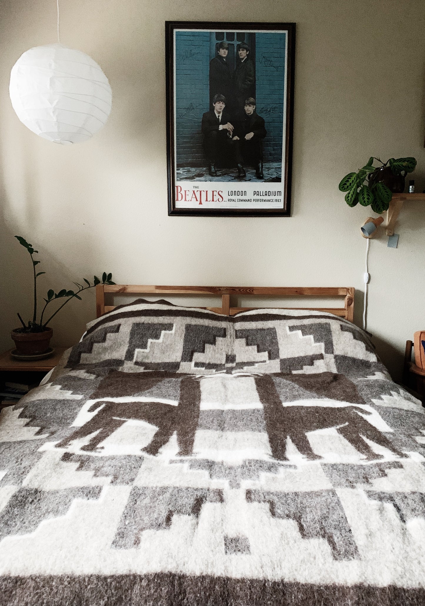 Vintage Alpaca Blanket
