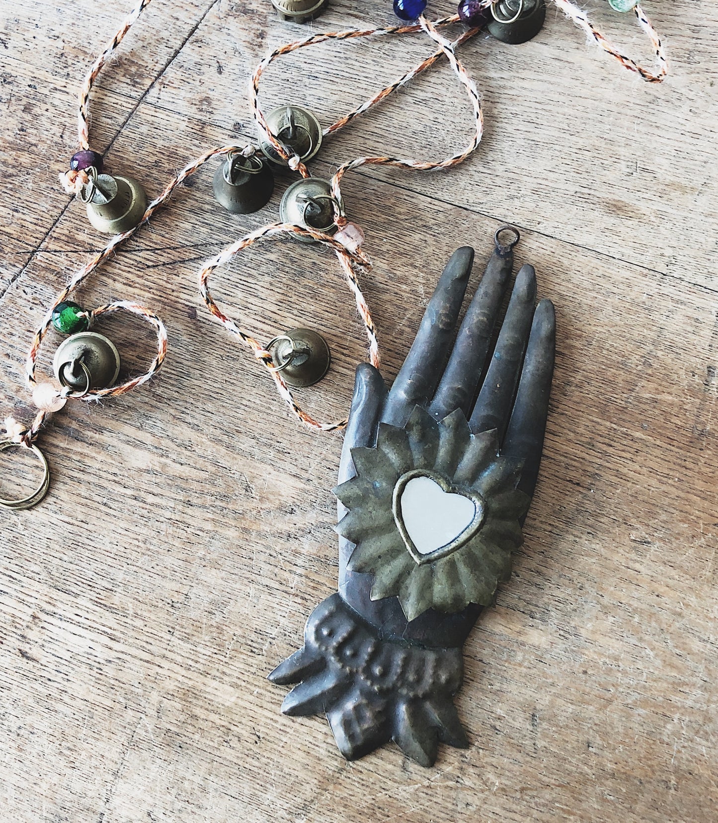 Pressed Tin Milagro Hanging