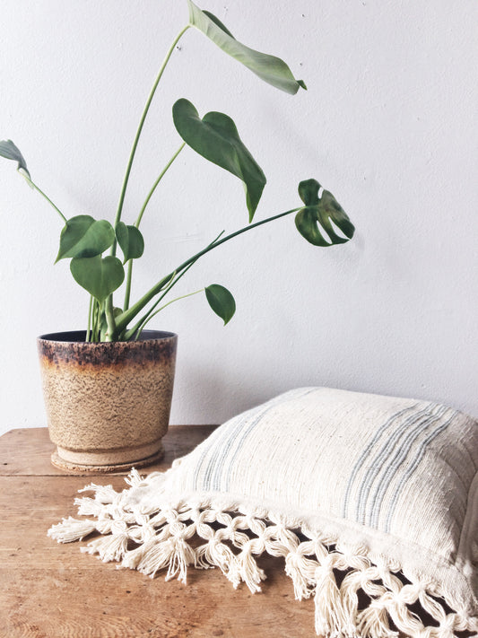 Vintage Indian Cotton Pillow