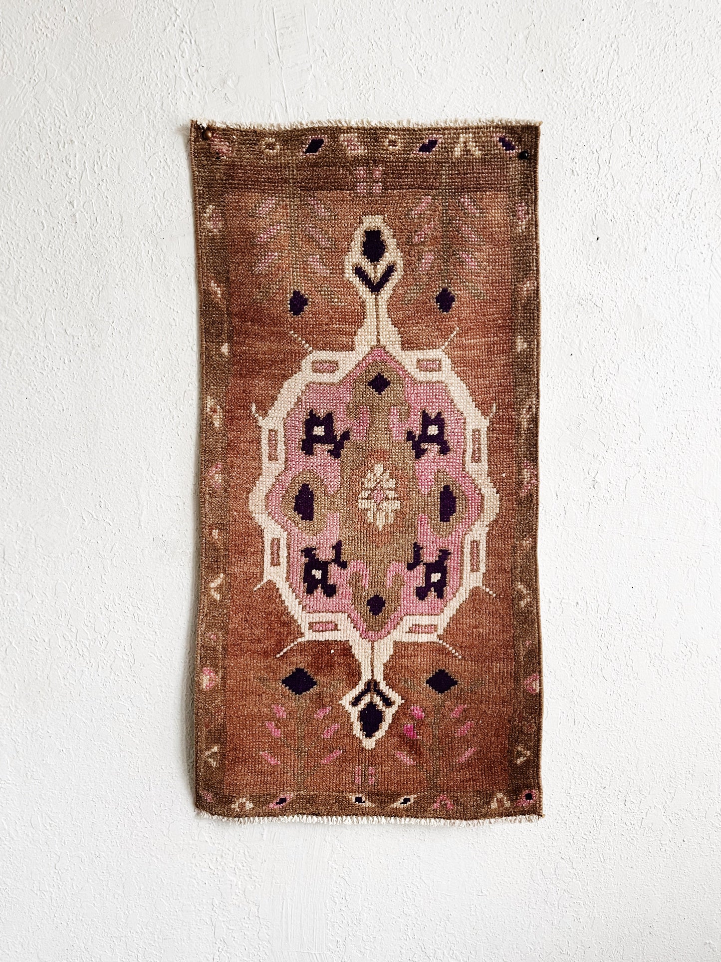 Vintage Turkish Mini Rug