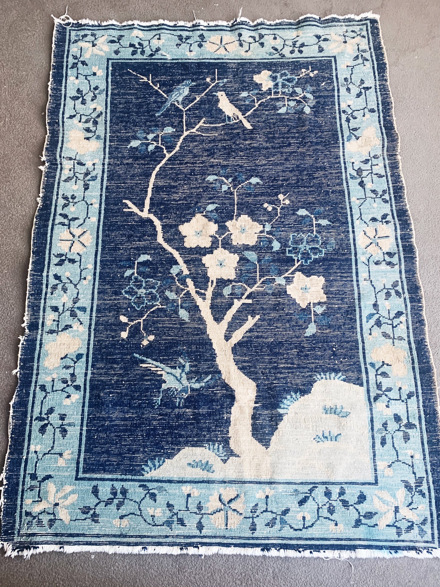 Vintage Plush Wool Rug
