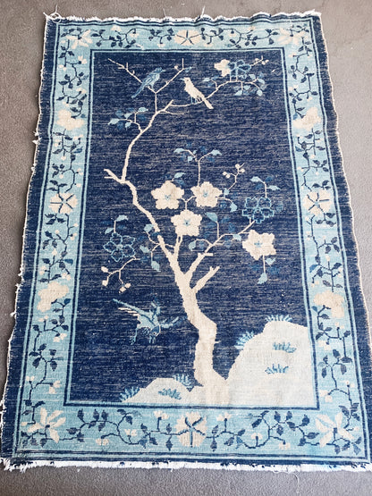 Vintage Plush Wool Rug