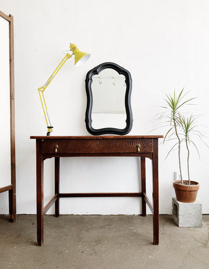 Vintage Wood Framed Mirror