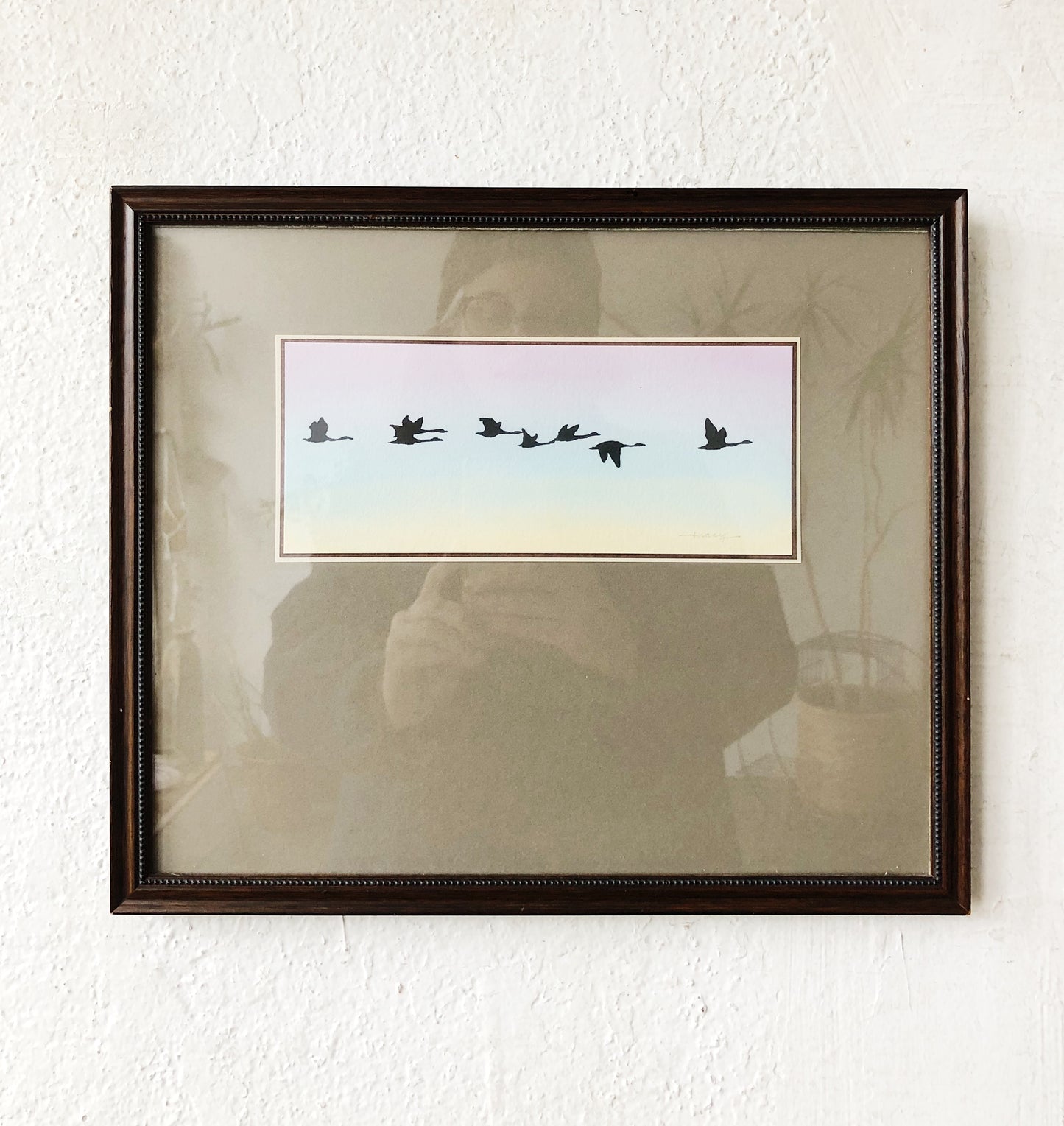 Vintage Original Flying Geese Artwork