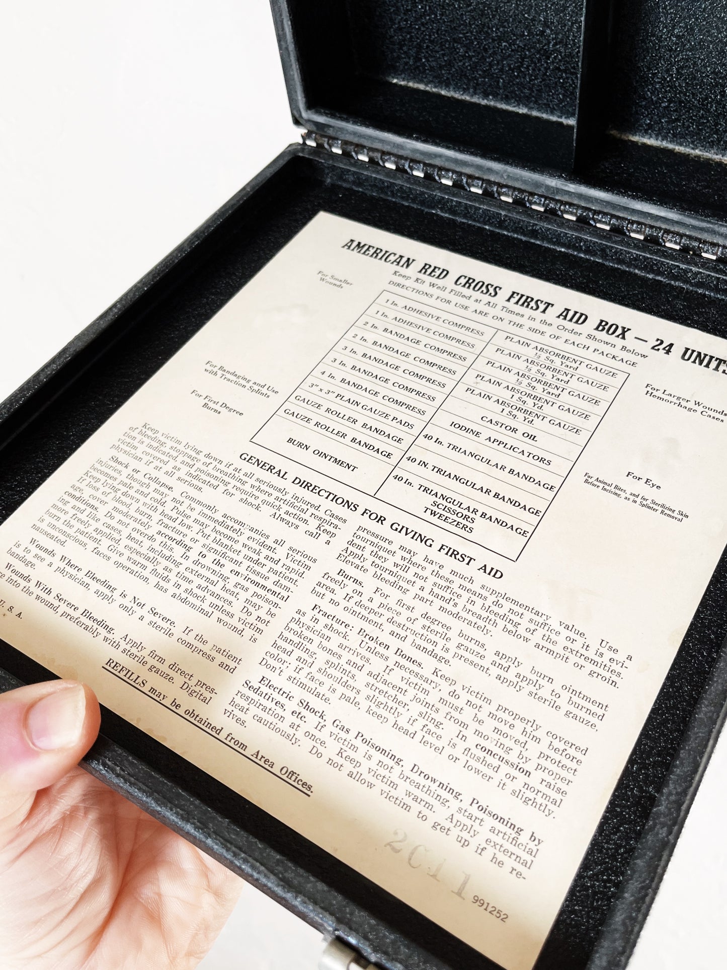 First Aid Kit Cabinet