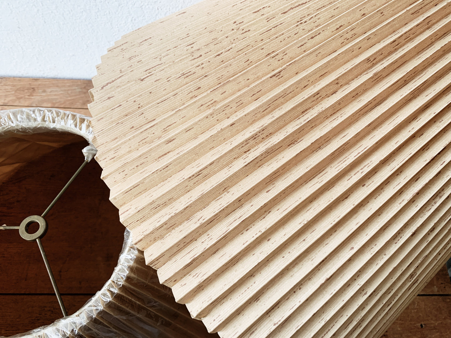 Vintage Unused Pleated Shade