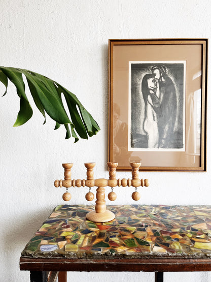 Vintage Swedish Candelabra