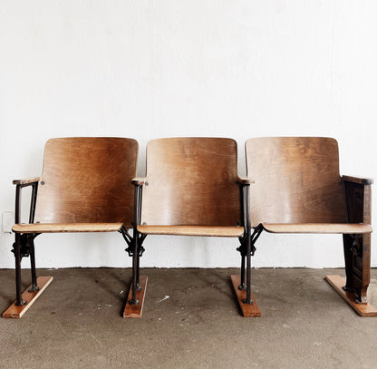 Antique Portland Theatre Seats