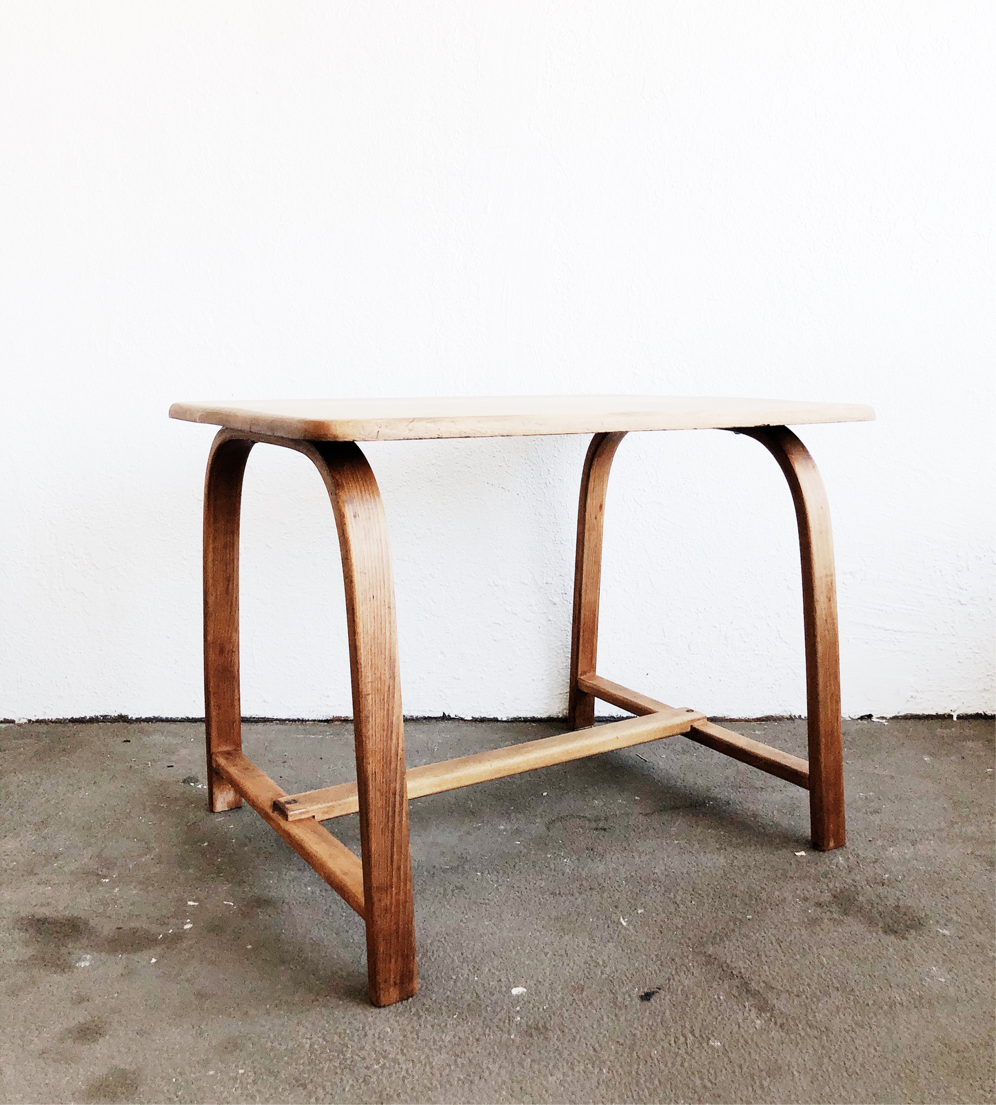 Mid Century Bentwood Side Table
