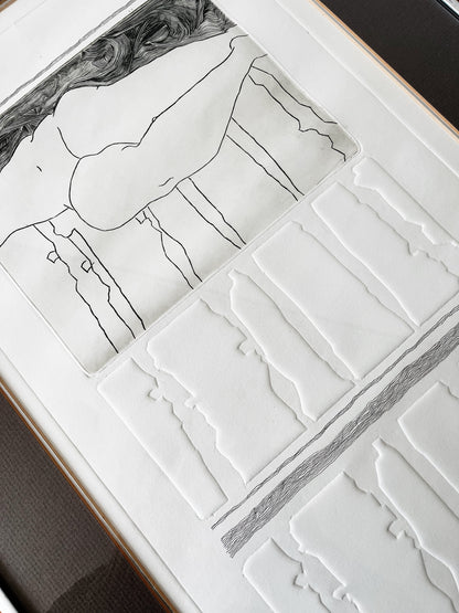 Original Cathy Evans Etching