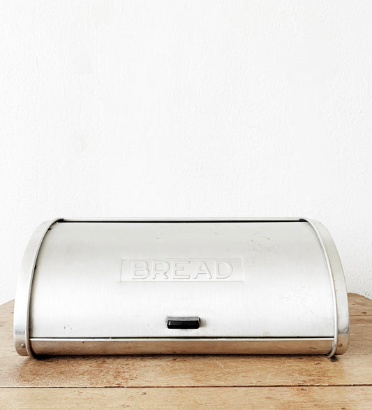 Mid Century Metal Bread Box