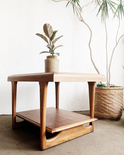 Mid Century Lane Alta Vista Walnut Side Table