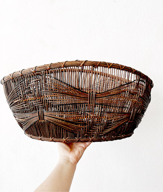 Vintage Woven Basket