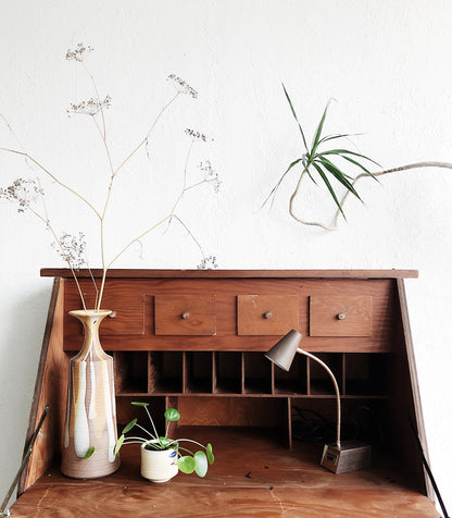 Vintage Handmade Secretary Desk