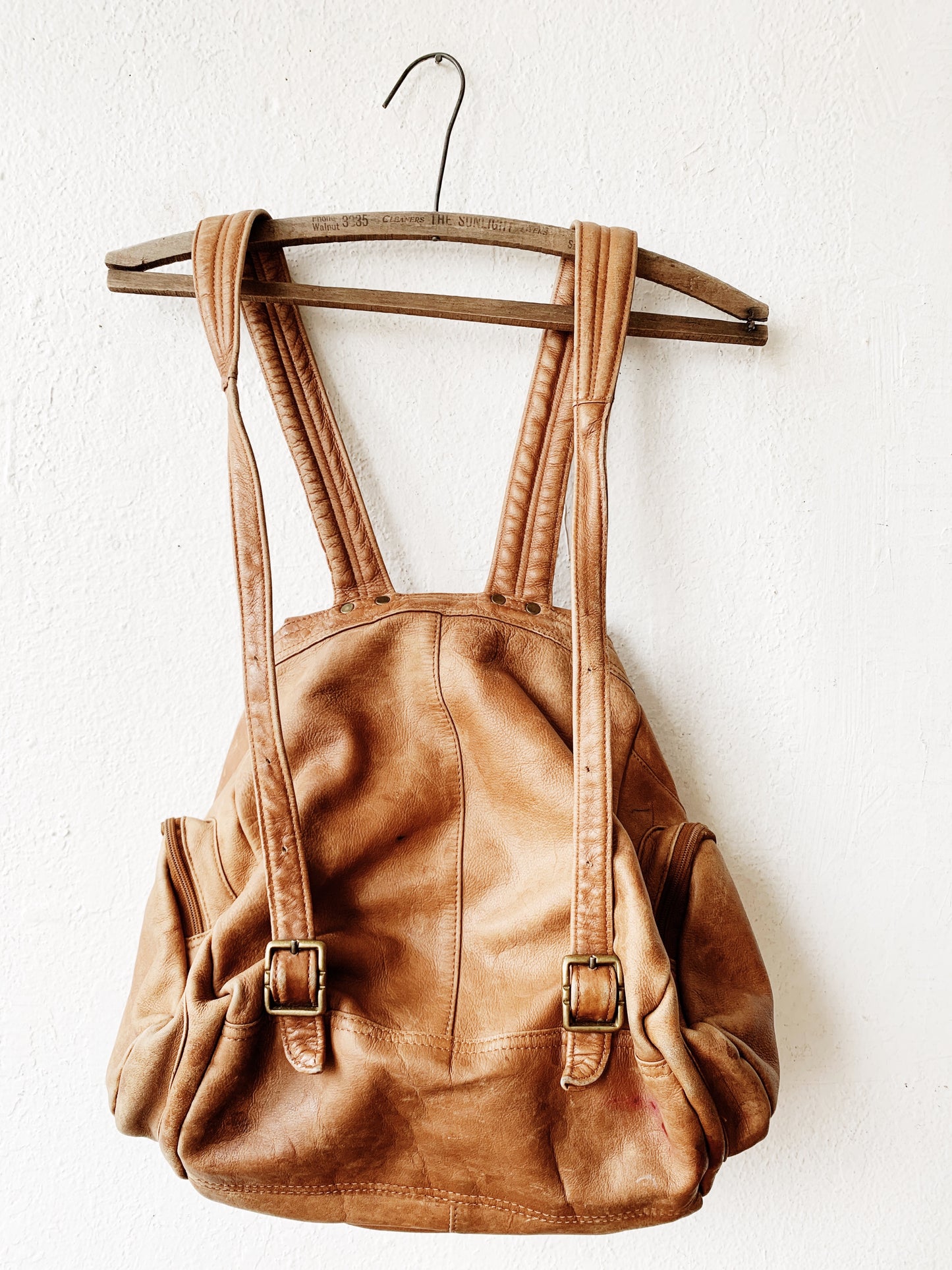 Vintage Leather Backpack