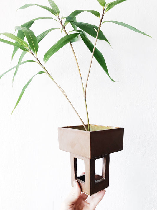 Vintage Mid Century Ikebana Planter