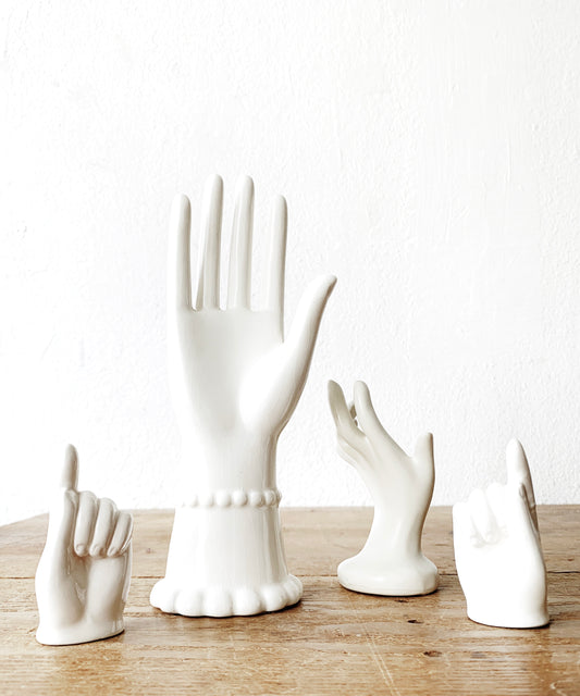 Vintage Ceramic Hand