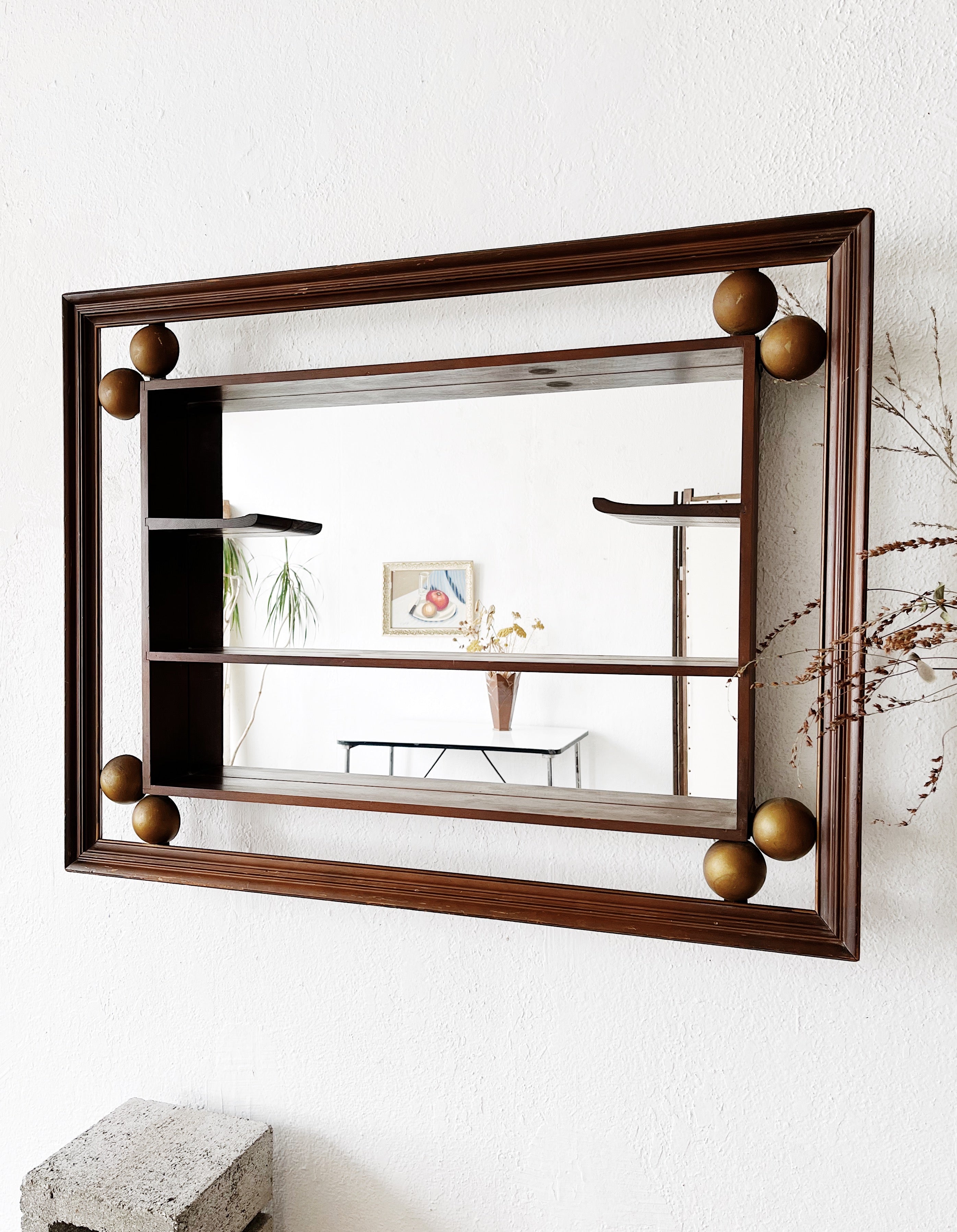 Mid Century Shadowbox Shelf