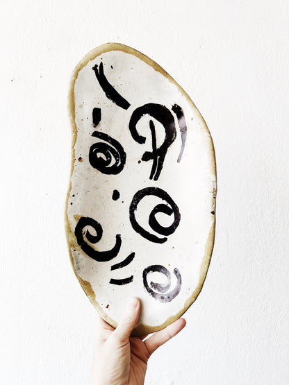 Vintage Handmade Platter