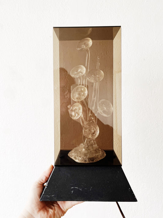 Vintage Nouveau Style Optic Lamp