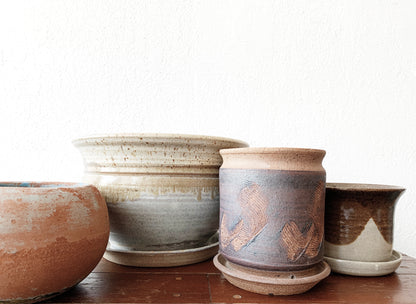 Vintage Clay Planter