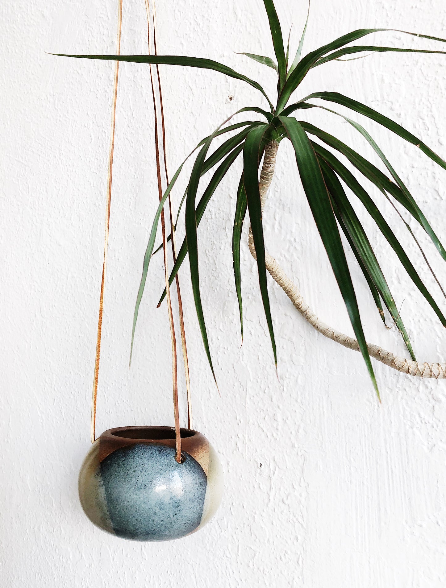 Vintage Pottery Craft Hanging Planter