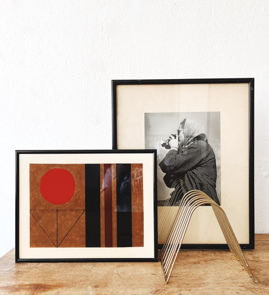 Vintage Mixed Media Artwork