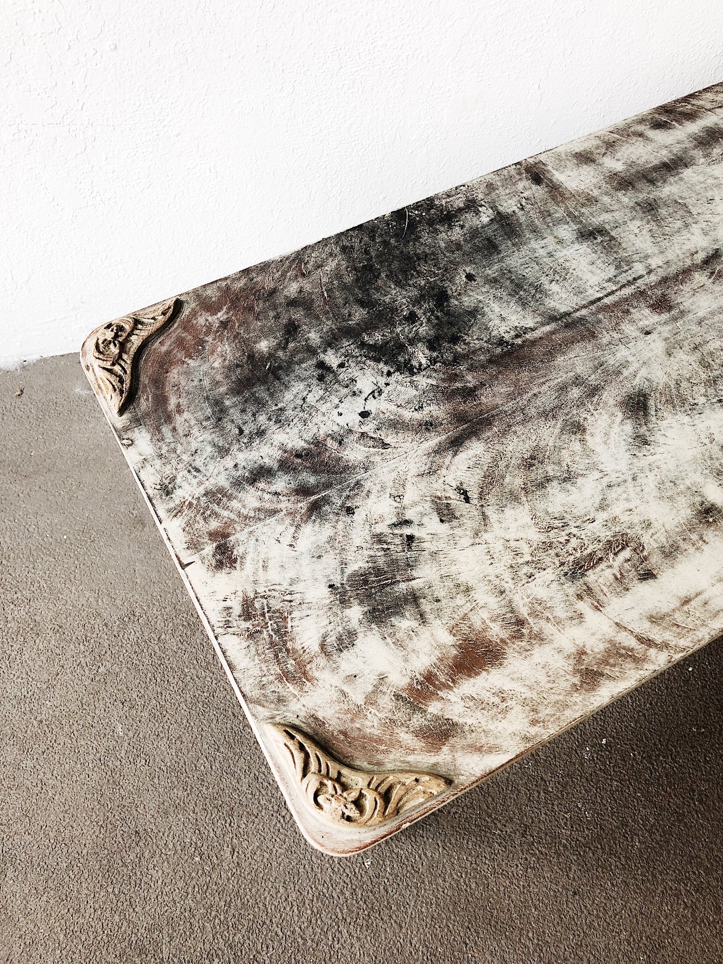 Vintage 1950s Italianate Style Coffee Table