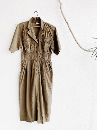Vintage Cotton Day Dress
