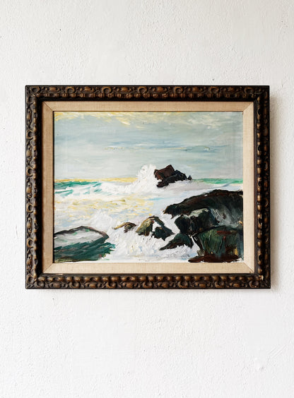 Vintage Seascape Painting