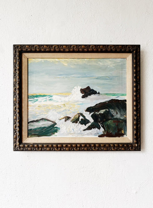 Vintage Seascape Painting