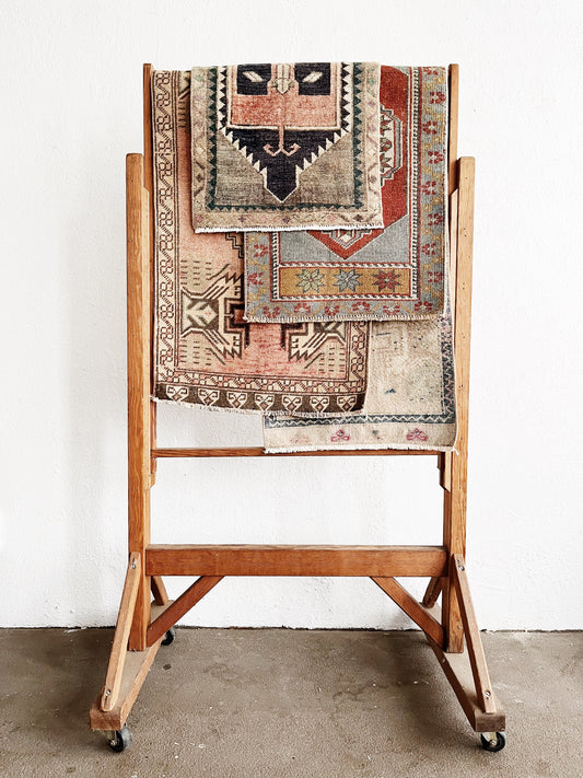 Vintage Turkish Mini Rug