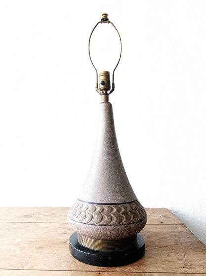 Mid Century Ceramic Lamp