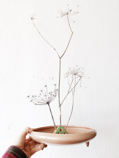 Mid Century Redwing Ikebana Planter