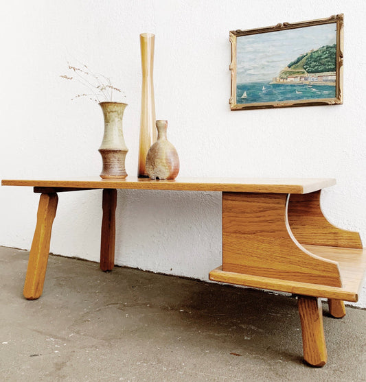 Vintage Oak Coffee Table