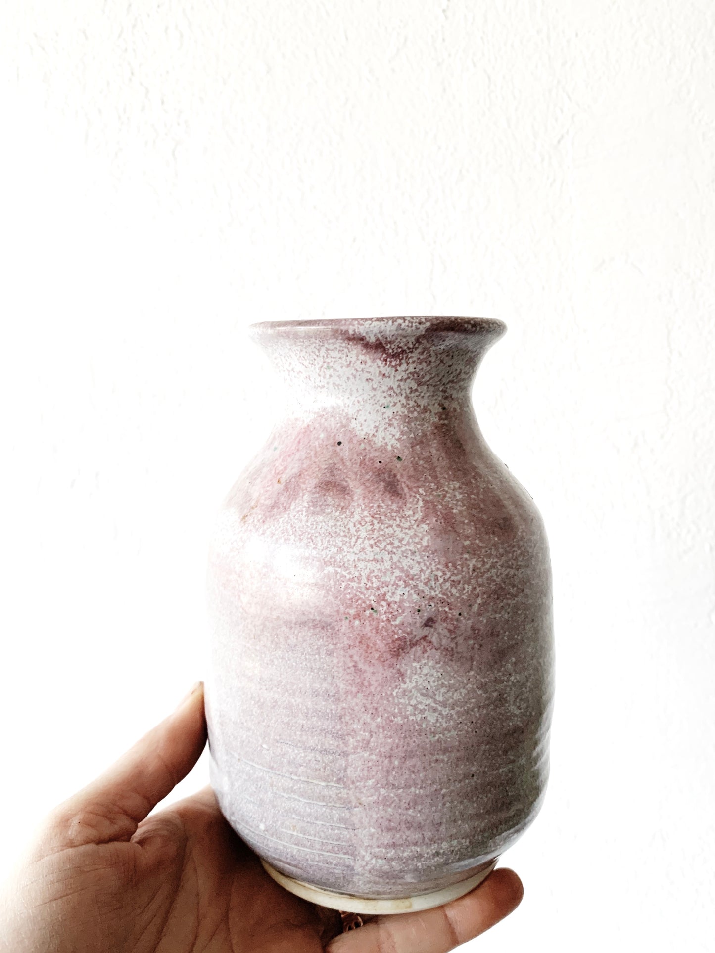 Lavender Studio Pottery Vase