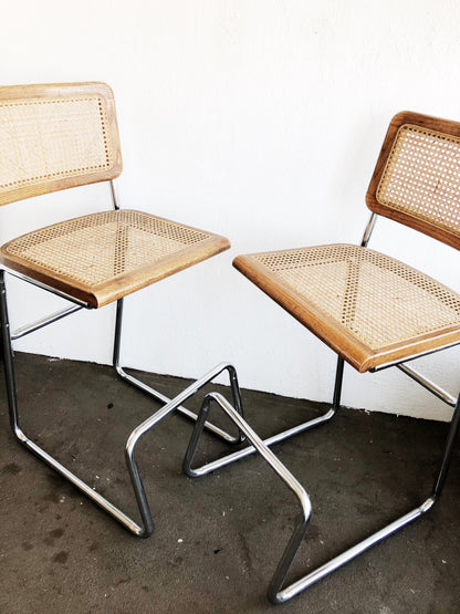 Vintage Cantilevered Bar Stool