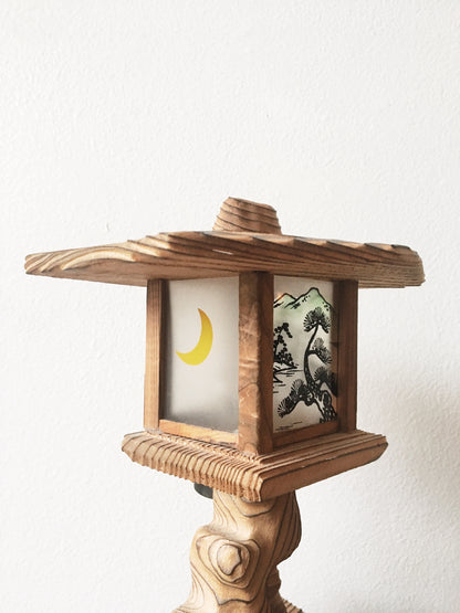 Handmade Wood Zen Nighlight