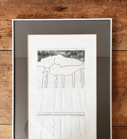 Original Cathy Evans Etching