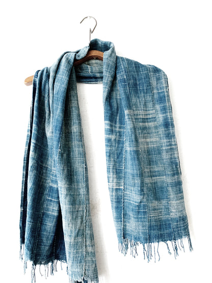 Vintage Indigo Mud Cloth