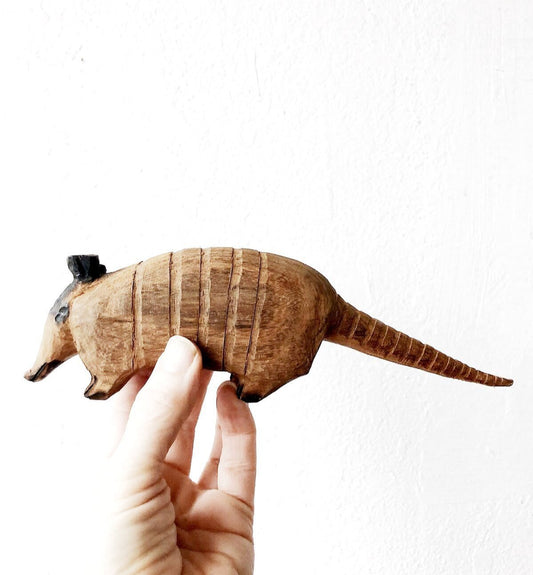 Handcarved Armadillo