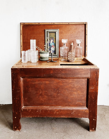 Primitive Wood Chest