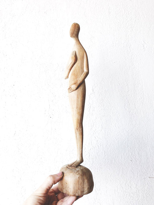 Carved Wood Sculpture