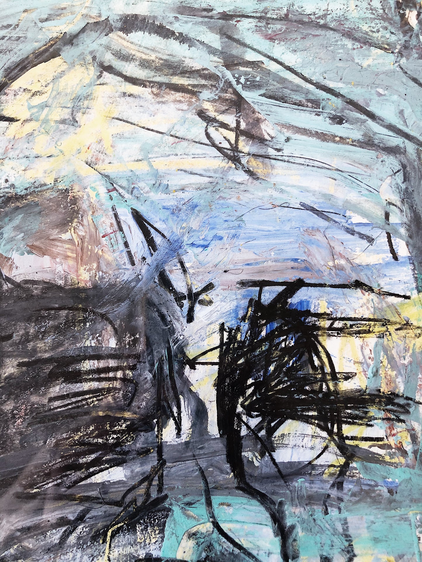 Original Mixed Media Portrait