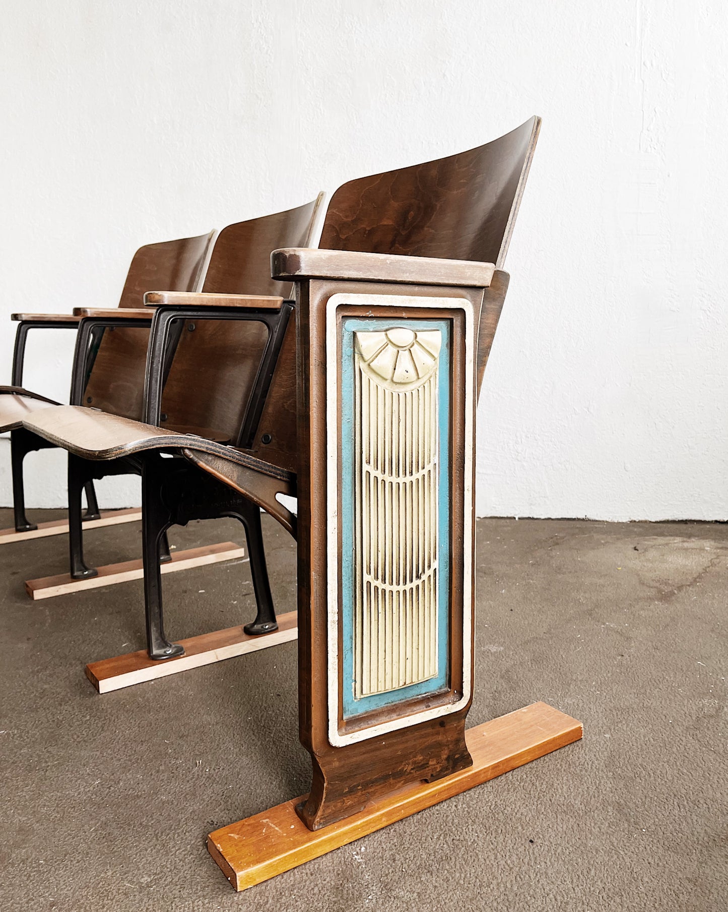 Antique Portland Theatre Seats