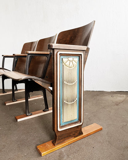 Antique Portland Theatre Seats