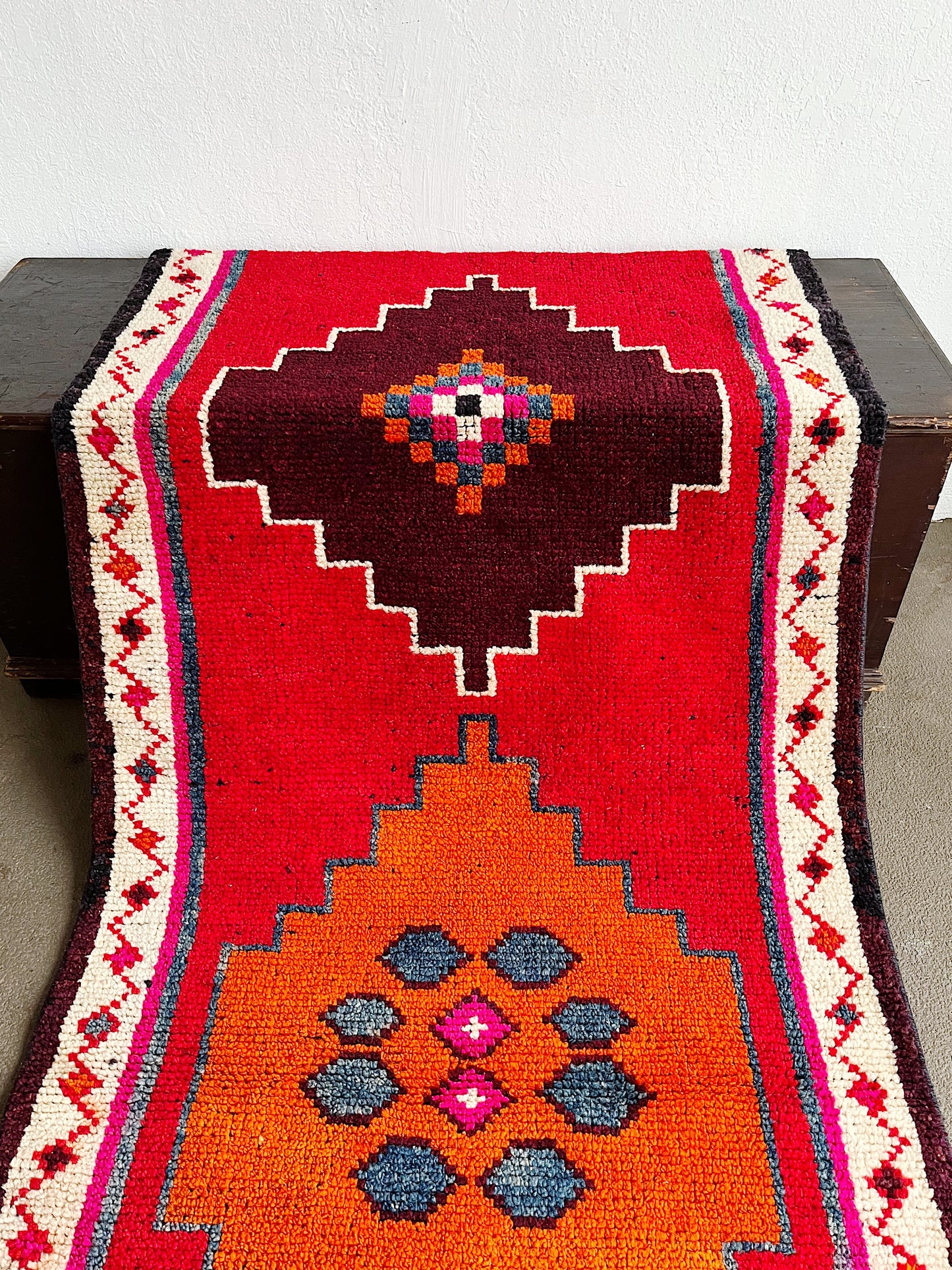 Vintage Kurdish Herit Wide Runner