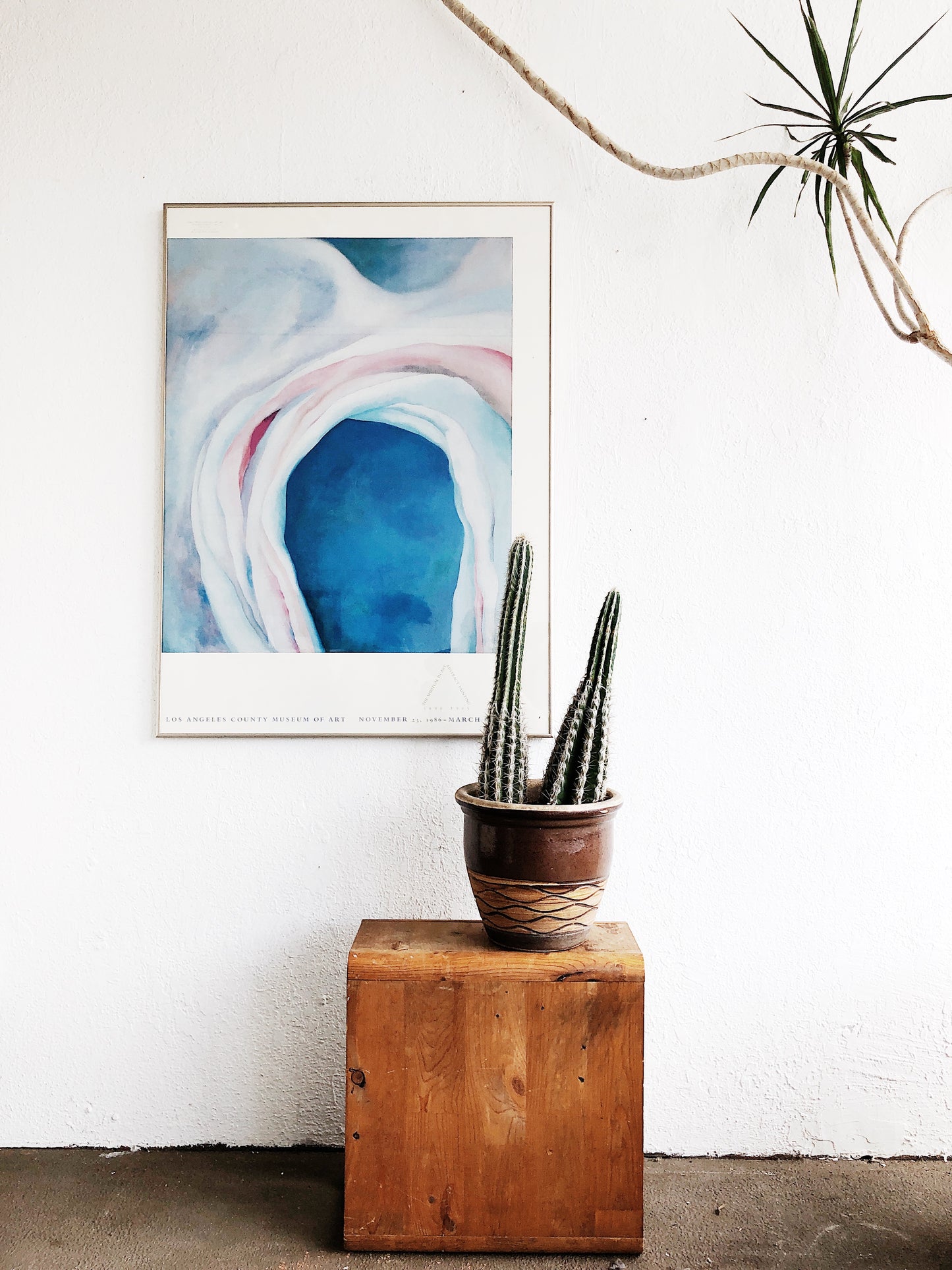 Large Vintage Georgia O’Keeffe Print