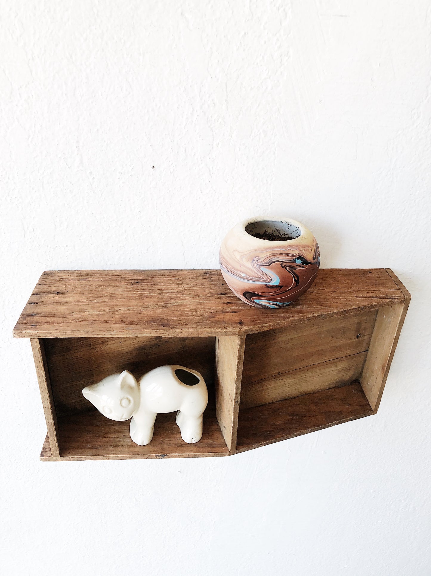 Vintage Petite Wood Shelf