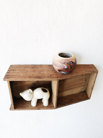 Vintage Petite Wood Shelf